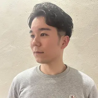 メンズ ショート パーマ 天王寺阿倍野/メンズ /REIJI🌟のヘアスタイル