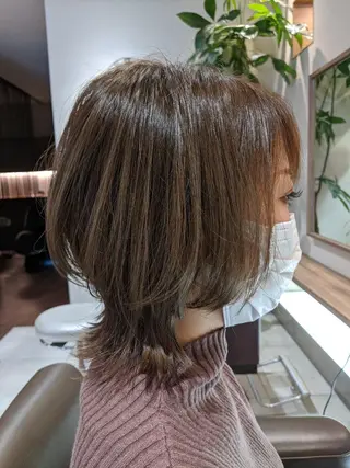 ショート カラー 川越 輝梨奈のヘアスタイル