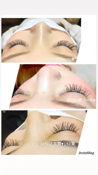 マツエク・マツパ 江頭 カンナのマツエク・マツパデザイン