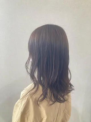 ミディアム Claire 【クレール】所属・富山駅徒歩8分/ 透明感カラーみきやのヘアスタイル