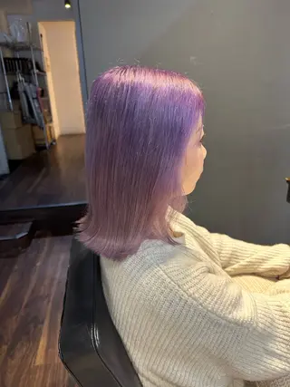 カラー 艶髪カラー/レイヤ ー支持No.1renのヘアスタイル