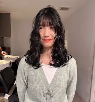 ロング カラー Halo所属・ショートカットモデル IKUMI🎀のヘアスタイル