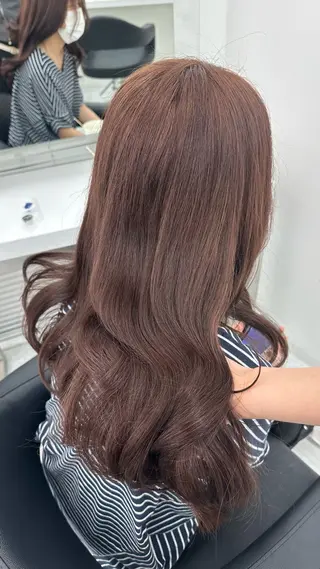ロング カラー ガーリーstyle ❤︎misaki🏹のヘアスタイル