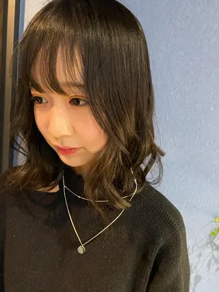 セミロング カラー 🎀Kubu🍀 Natsumu🎀のヘアスタイル