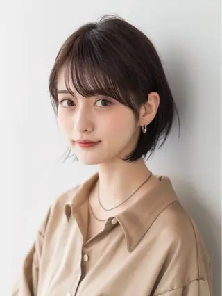 ショート カラー 🥀働く女性の垢抜け /悩み解決🥀ユイキのヘアスタイル