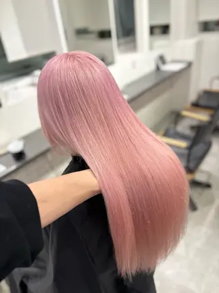 ロング カラー GaKu/ハイトーン /ブリーチ/レイヤーのヘアスタイル