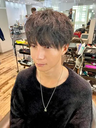 メンズ 梅田メンズカット 縮毛矯正中尾のヘアスタイル