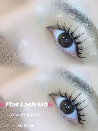 マツエク・マツパ Riona /大阪/マツエク💎のマツエク・マツパデザイン