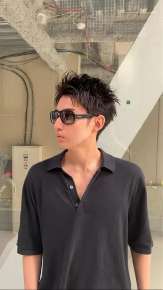 ショート メンズ ラフィスヘアー オウスケのヘアスタイル