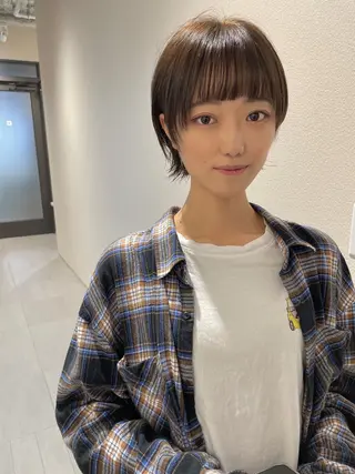 ショート カラー 髪質改善will hairdesignのヘアスタイル