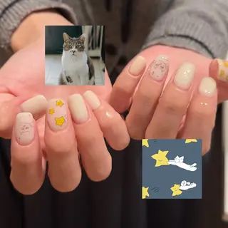 ネイル 🎀 Hiyubi._.nail 🫧所属・🎀フェイ フェイ🫧💗のネイルデザイン