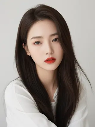 ロング 新宿/韓国メンズ RIKUパーマのヘアスタイル