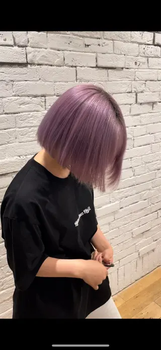 ショート カラー シマノ フミヤのヘアスタイル