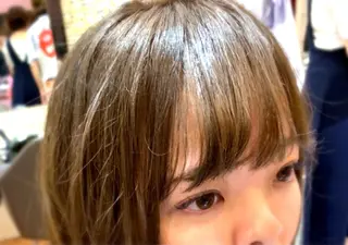 ロング パーマ 奥野 理香子のヘアスタイル