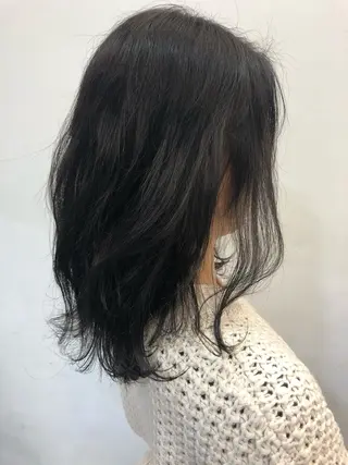 セミロング GLROW haruhiのヘアスタイル