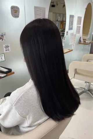 ロング カラー ４ｃｍ諸江店所属・澤野 祐羽のヘアスタイル