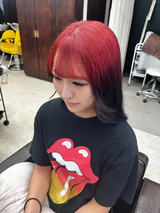 ロング カラー Crescere所属・小島 凜のヘアスタイル