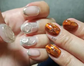 ネイル kiii.__ ✴︎*のネイルデザイン