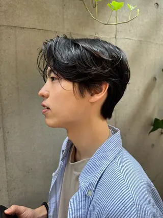 パーマ メンズ 似合わせカット /パーマ岡本淳平のヘアスタイル