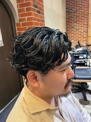ショート パーマ メンズ 梅田/メンズ専門 ／加地光尊のヘアスタイル