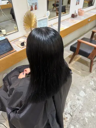 ロング 辻岡 悠稀のヘアスタイル