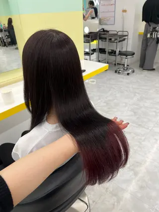 ロング カラー ヘアアレンジ 🎀Girly艶髪カ ラー🎀Harukaのヘアスタイル