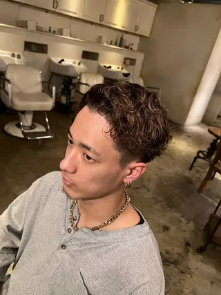 メンズ サンティエ都通店所属・永山 萌文のヘアスタイル