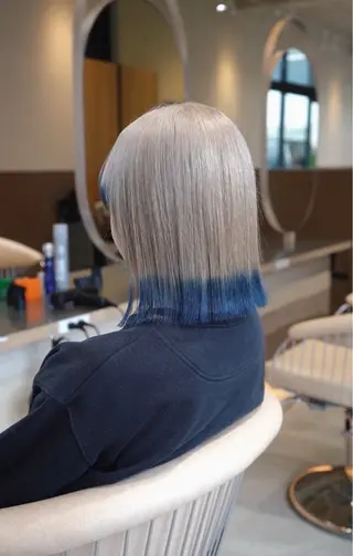 ミディアム カラー La fith hair  wille所属・Lafithhair wille.緑町のヘアスタイル