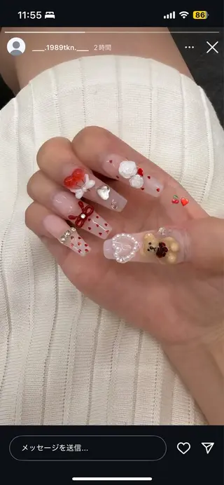 ネイル MODA MANAMIᵕ̈のネイルデザイン