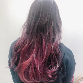 ロング カラー 森本　舞✴︎ 似合わせパーマのヘアスタイル