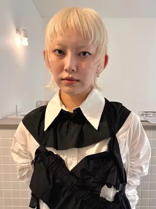 ショート カラー デザイン/レイヤー Kaito🐩/栄のヘアスタイル