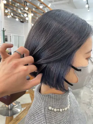 ショート カラー 高橋 恵のヘアスタイル