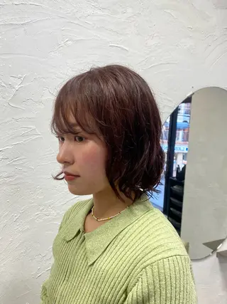 ミディアム カラー 【SiLO】 nanamiのヘアスタイル