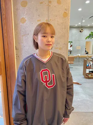 ショート カラー Seymour  and    Sons所属・🌷Asuka /レイヤーカット🌷のヘアスタイル