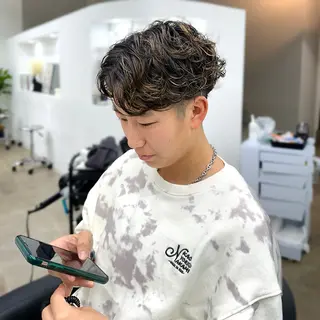 ショート カラー パーマ ショートとボブの専門 船橋徒歩５分/ERIのヘアスタイル