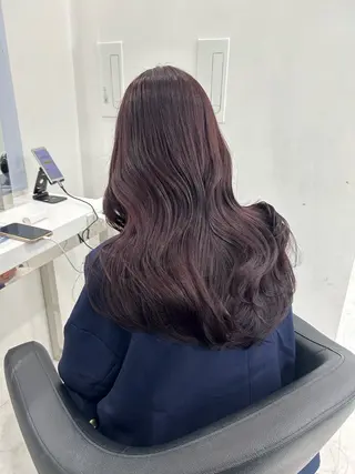 ロング カラー 韓国風暗髪🐈‍⬛ KOUMI🪽のヘアスタイル