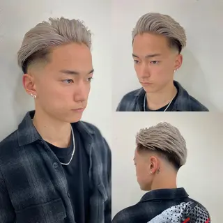 カラー メンズ 断髪刈舞所属・大月 優汰のヘアスタイル