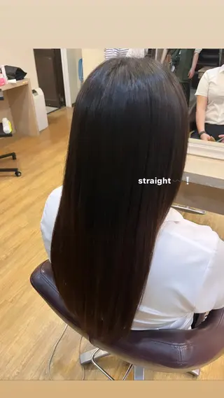 ロング 顔周りカット/ 似合わせ/momo/のヘアスタイル