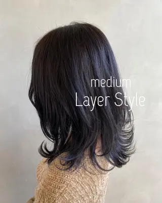 ミディアム カラー カラー系/カット特化 🟠オオタキマサシのヘアスタイル