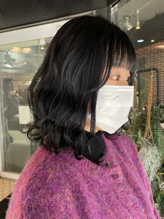 ミディアム カラー メンズ/艶髪/カラー サクラ🌸のヘアスタイル