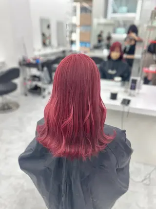 ロング カラー パーマ ヘアアレンジ メンズ キッズ ♥️韓国ヘア レイヤー♥️ゆりのヘアスタイル
