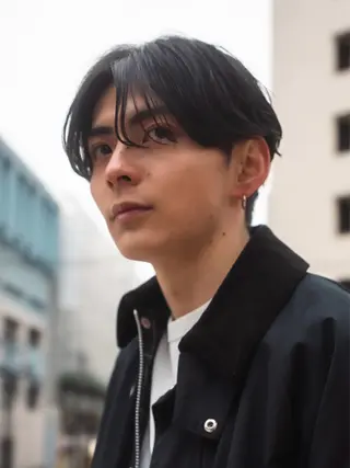 ショート メンズ JINKIメンズ特化 メンズカットパーマのヘアスタイル