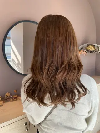 カラー 戸上 メグのヘアスタイル