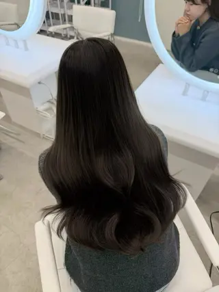 ロング カラー ひなた/韓国ヘアー☆ *カラーモデル募集中のヘアスタイル