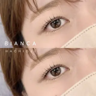 マツエク・マツパ 🌐　BIANCA endo 　🌐のマツエク・マツパデザイン