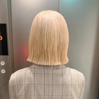 ミディアム カラー 透明感/血色カラー/ 似合せレイヤー/ゆいのヘアスタイル