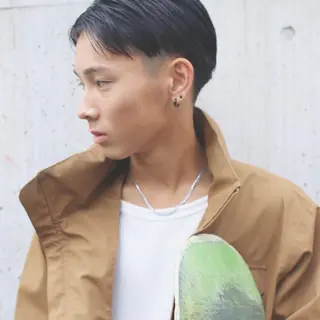 ショート メンズ メンズパーマ ジンのヘアスタイル