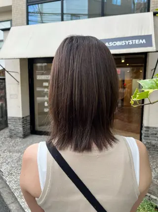 セミロング HAIR　& MAKE orange所属・mary'sメリー /ニュアンスカラーのヘアスタイル