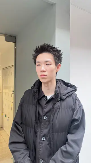 ショート メンズ GO TODAY SHAiRE SALON NU茶屋町店所属・メンズ特化 河内翔吾のヘアスタイル