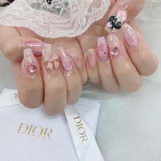 ネイル La neige* yuki 🥯🍑のネイルデザイン